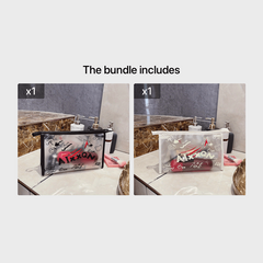 Waterproof Cosmetic Bag Large Capacity Portable Wash Bag