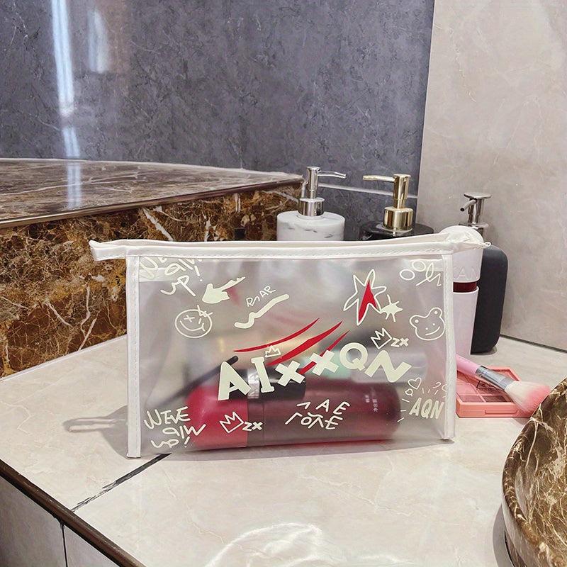 Waterproof Cosmetic Bag Large Capacity Portable Wash Bag