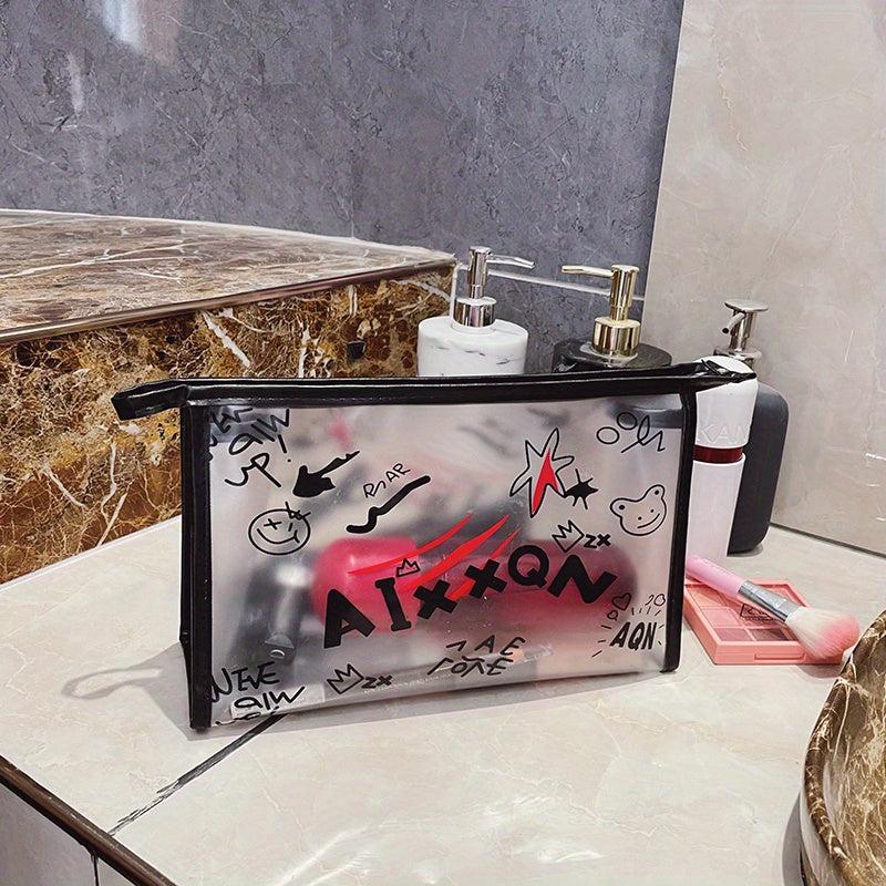 Waterproof Cosmetic Bag Large Capacity Portable Wash Bag