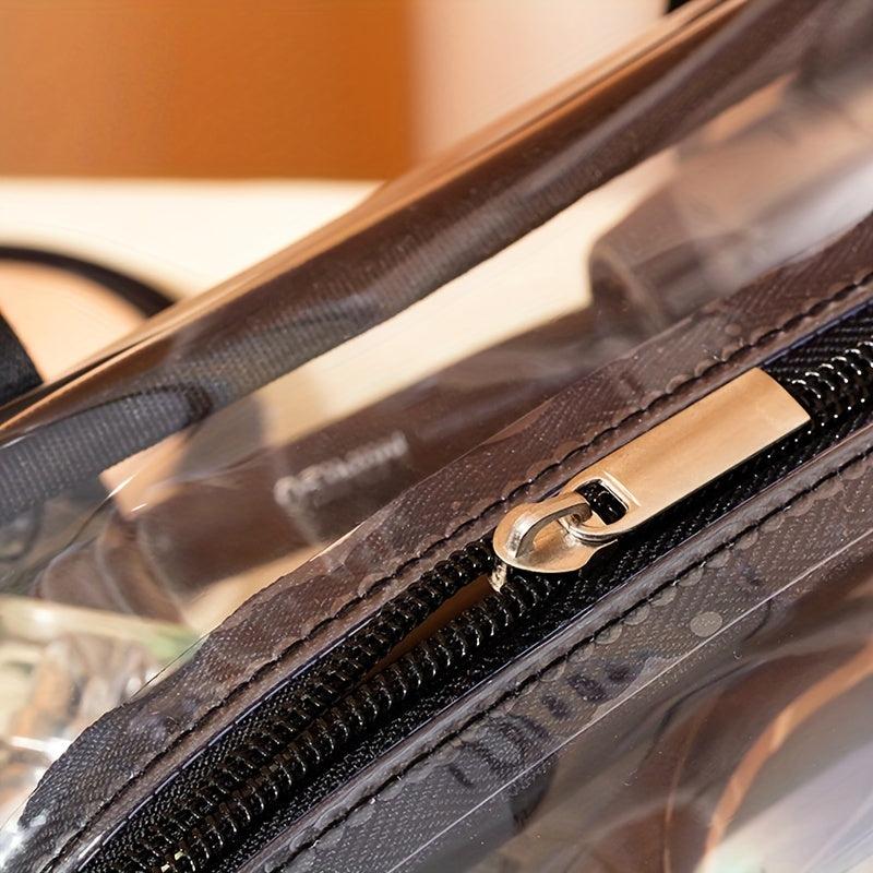 Transparent Toiletry Bag Waterproof Cosmetics Storage Travel Bag