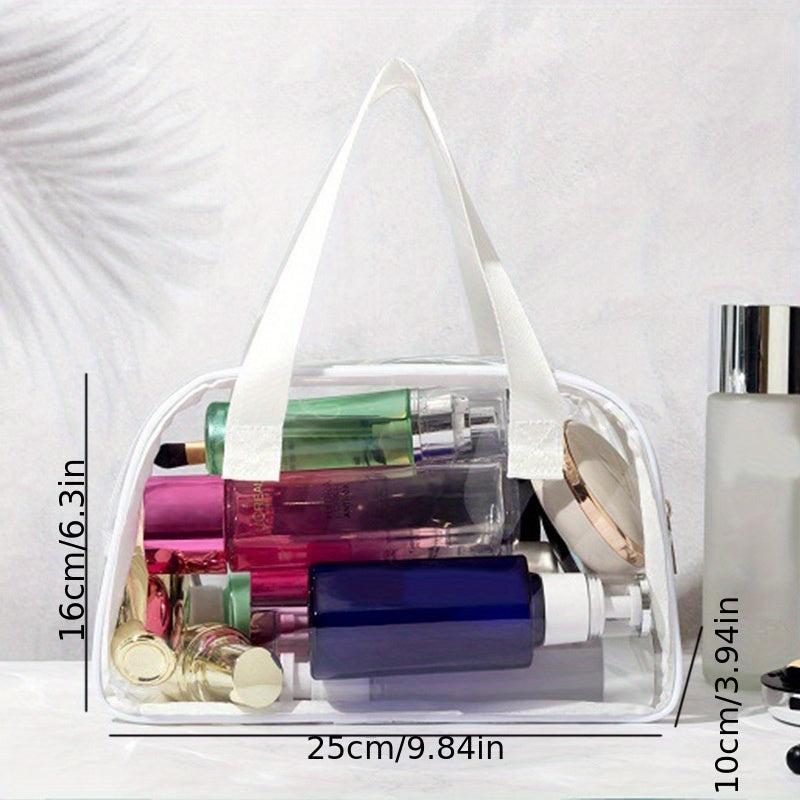 Transparent Toiletry Bag Waterproof Cosmetics Storage Travel Bag