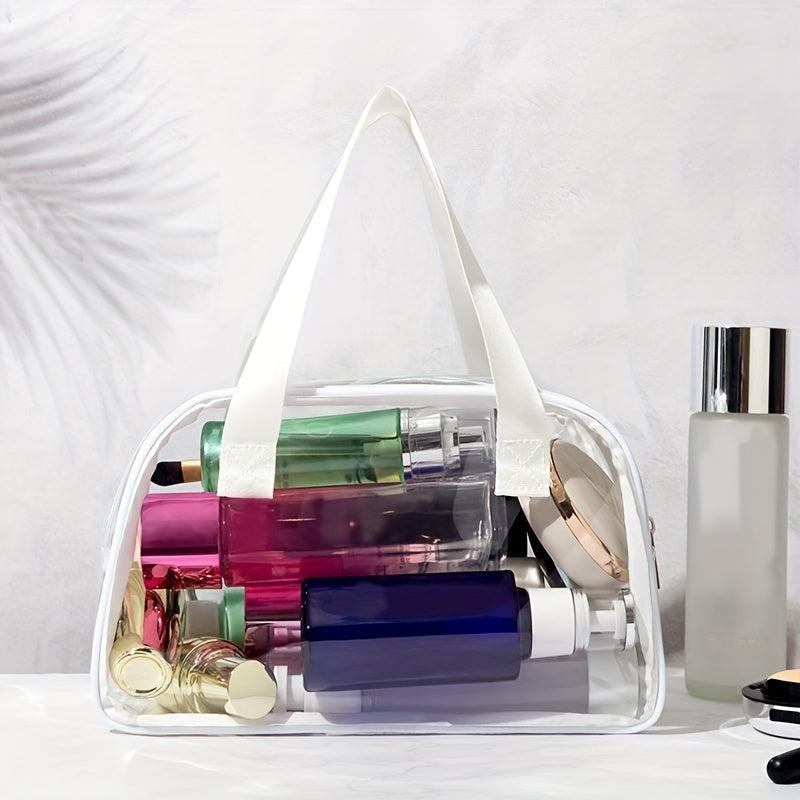 Transparent Toiletry Bag Waterproof Cosmetics Storage Travel Bag