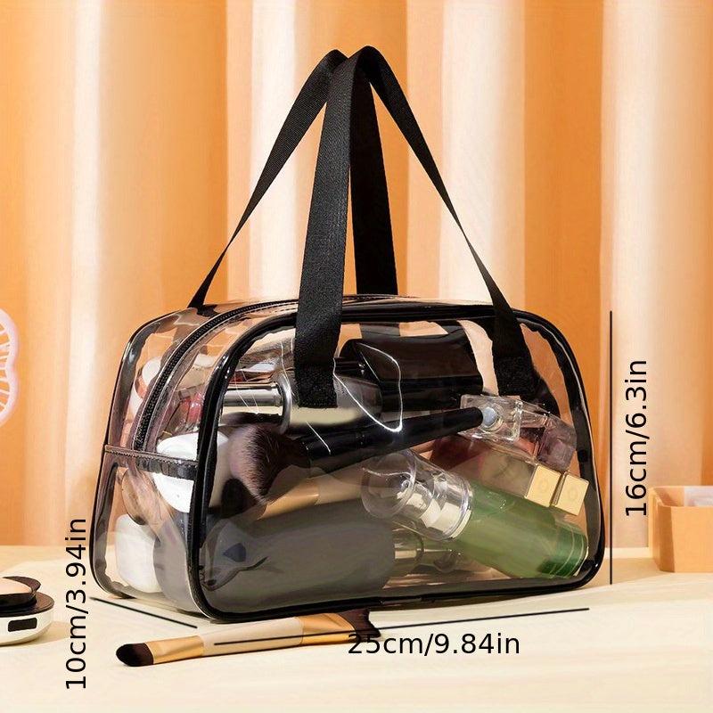 Transparent Toiletry Bag Waterproof Cosmetics Storage Travel Bag