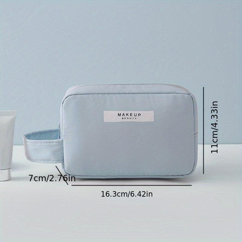 Small Cosmetic Bag Portable Zipper Storage Pouch Travel Waterproof