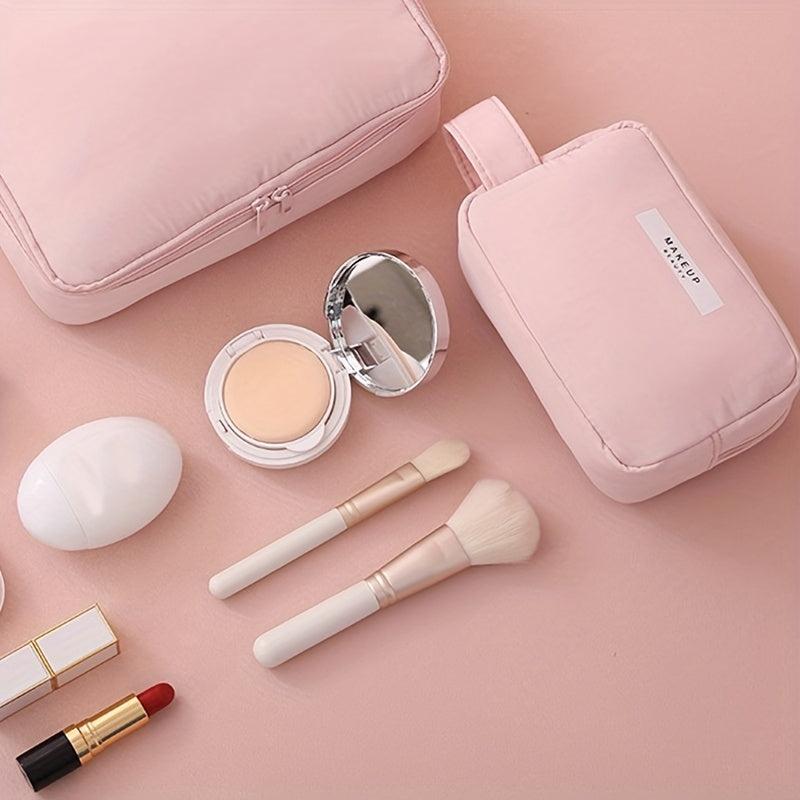 Small Cosmetic Bag Portable Zipper Storage Pouch Travel Waterproof