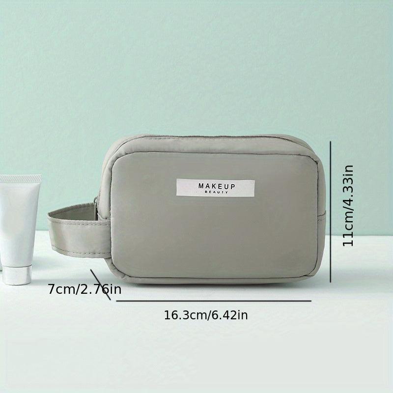 Small Cosmetic Bag Portable Zipper Storage Pouch Travel Waterproof