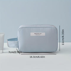 Small Cosmetic Bag Portable Zipper Storage Pouch Travel Waterproof