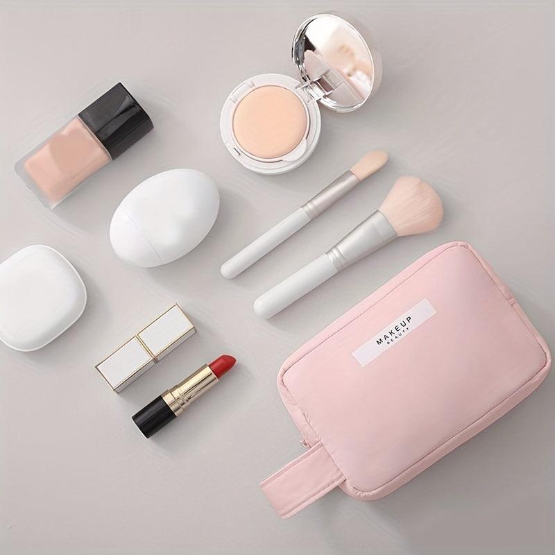 Small Cosmetic Bag Portable Zipper Storage Pouch Travel Waterproof