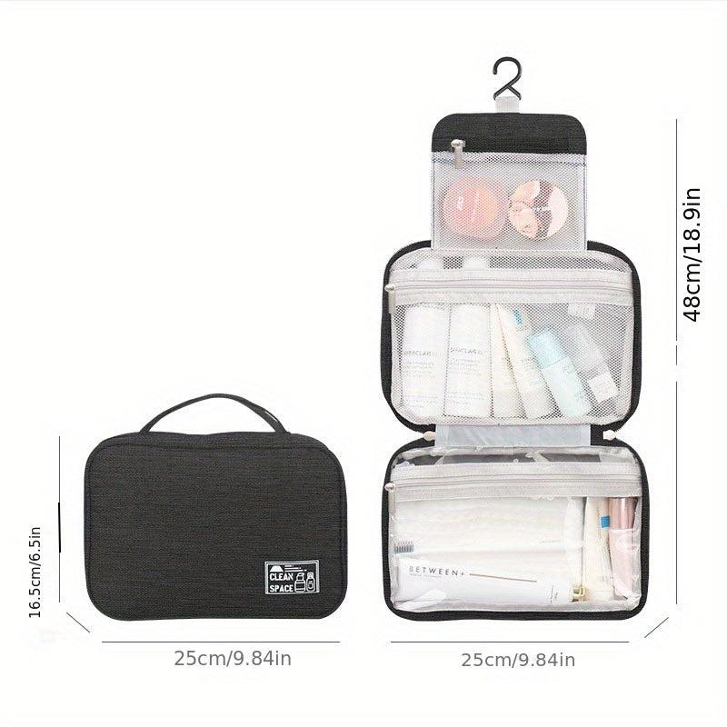 Dry/Wet Separate Storage Bag Portable Wash Bag Toiletry for Short Trips