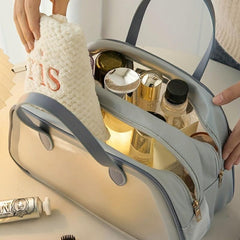 Large Capacity Waterproof Cosmetic Bag for Travel Business Trip