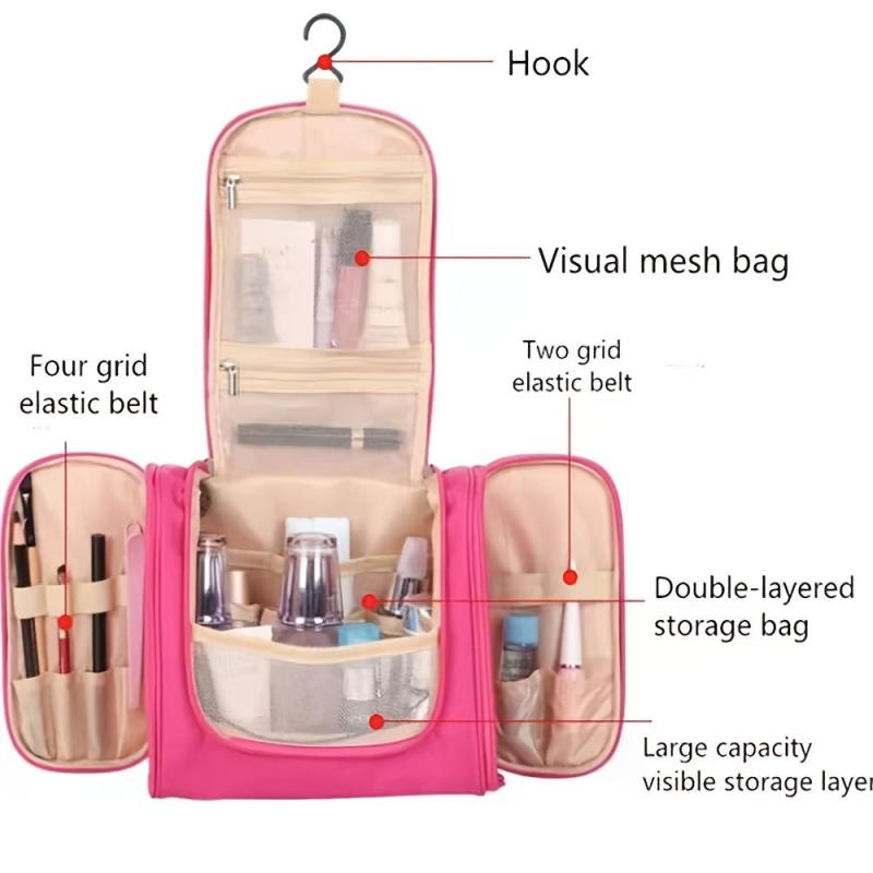 Waterproof Hanging Wash Bag Men Women Cosmetic Outdoor Travel Bag