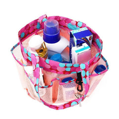 Transparent Mesh Bag Wash Bag Toiletry Bag Large Capacity Bath Bag Handbag