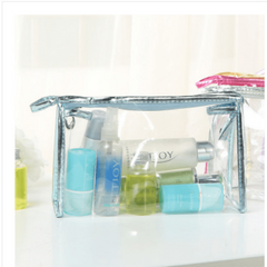 Transparent Portable Cosmetic Bag Storage Bag Travel Toiletry Bag