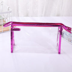 Transparent Portable Cosmetic Bag Storage Bag Travel Toiletry Bag