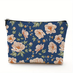 Floral Pattern Cosmetic Bag Makeup Bag Toiletry Bag for Women Travel