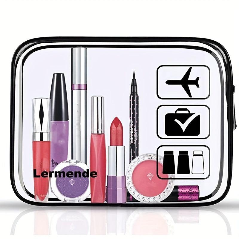 Portable Transparent Cosmetic Bag Outdoor Toiletry Bag