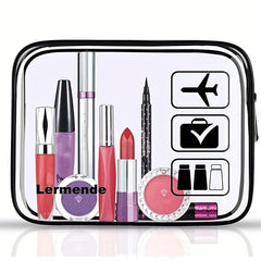 Portable Transparent Cosmetic Bag Outdoor Toiletry Bag