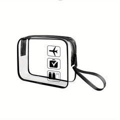 Portable Transparent Cosmetic Bag Outdoor Toiletry Bag