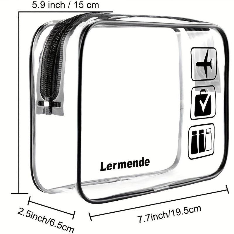 Portable Transparent Cosmetic Bag Outdoor Toiletry Bag