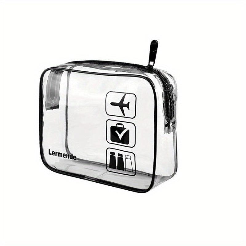 Portable Transparent Cosmetic Bag Outdoor Toiletry Bag