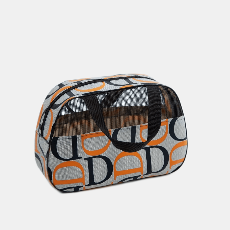Letter Pattern Wash Bag Travel Bag Cosmetics Storage Handbag