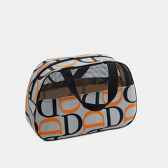 Letter Pattern Wash Bag Travel Bag Cosmetics Storage Handbag