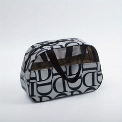 Letter Pattern Wash Bag Travel Bag Cosmetics Storage Handbag