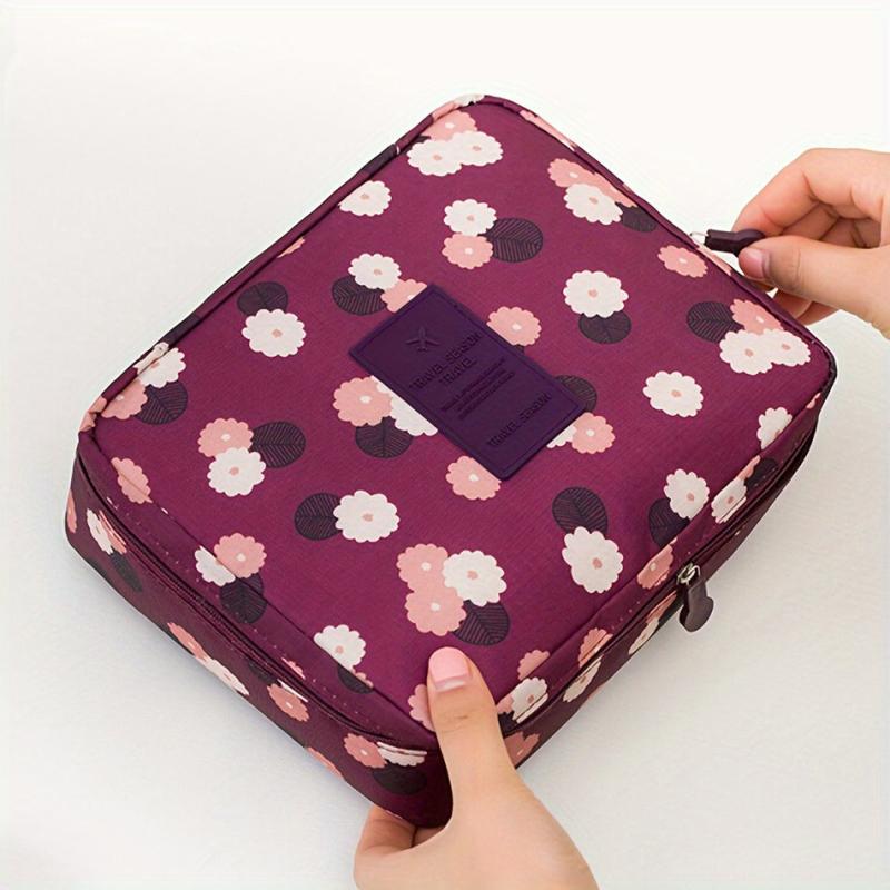 Large Capacity Travel Toiletry Bag Multifunctional Cosmetic Storage Bag