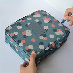 Large Capacity Travel Toiletry Bag Multifunctional Cosmetic Storage Bag