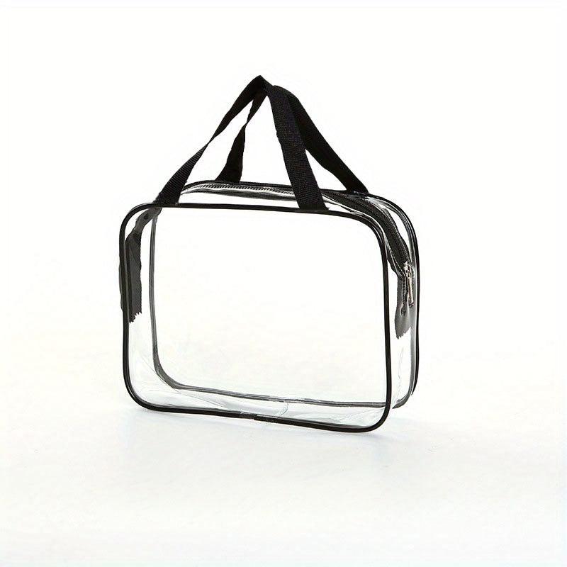 Transparent PVC Travel Toiletry Bag Cosmetics Bag Portable Storage
