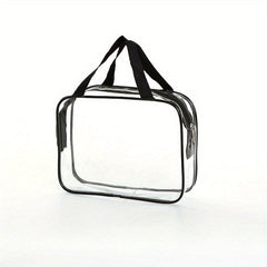 Transparent PVC Travel Toiletry Bag Cosmetics Bag Portable Storage
