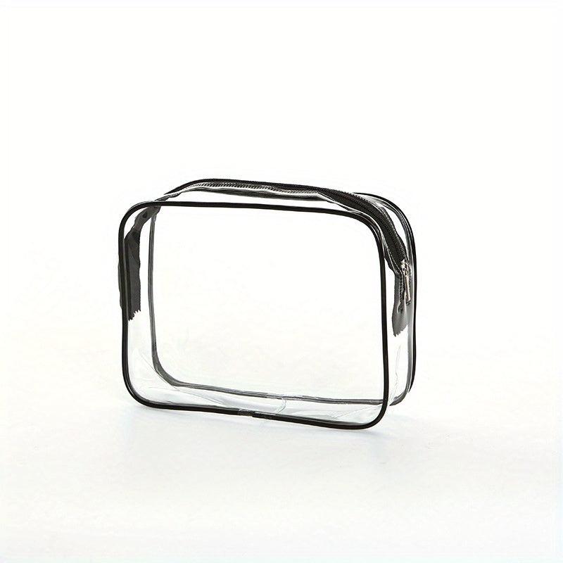 Transparent PVC Travel Toiletry Bag Cosmetics Bag Portable Storage