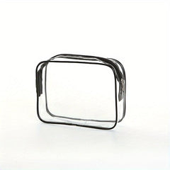 Transparent PVC Travel Toiletry Bag Cosmetics Bag Portable Storage