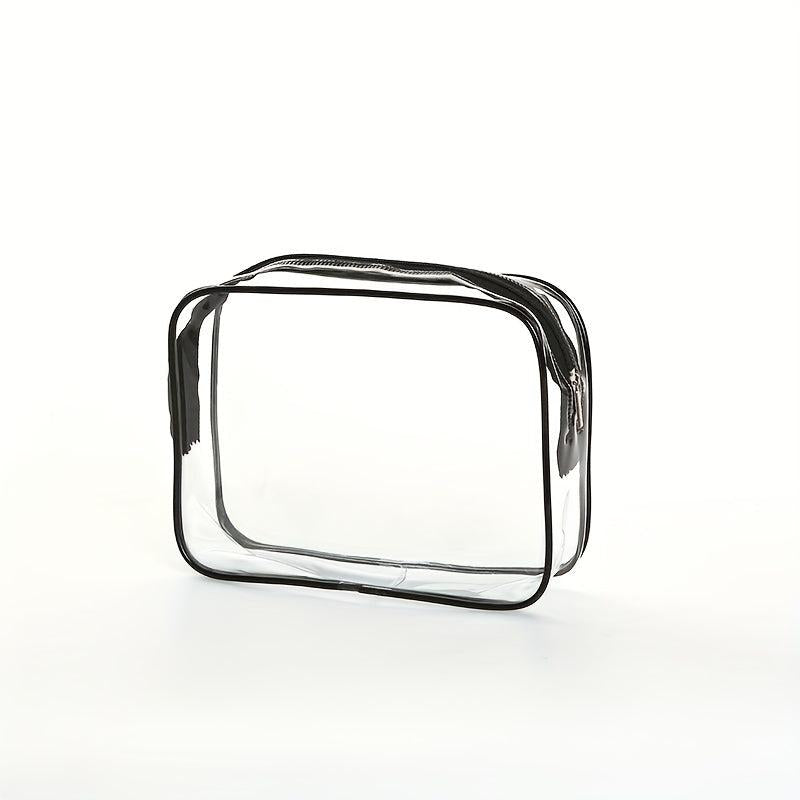 Transparent PVC Travel Toiletry Bag Cosmetics Bag Portable Storage