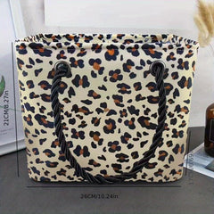 Leopard Print Toiletry Bag Large Capacity Storage Bag