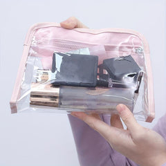 Pink Travel Storage Bag Waterproof Cosmetics Bag