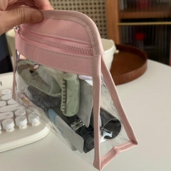 Pink Travel Storage Bag Waterproof Cosmetics Bag