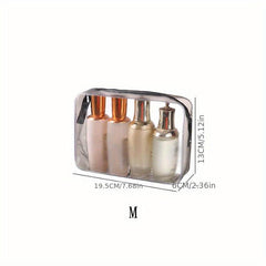 Transparent Waterproof Large Capacity Toiletry Bag
