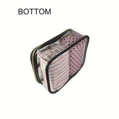 Waterproof Transparent Toiletry Bag Cosmetic Bag