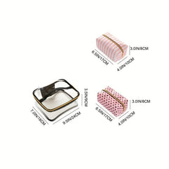 Waterproof Transparent Toiletry Bag Cosmetic Bag