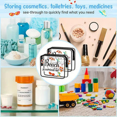 Waterproof Transparent Cosmetic Bag Portable Travel Storage Bag