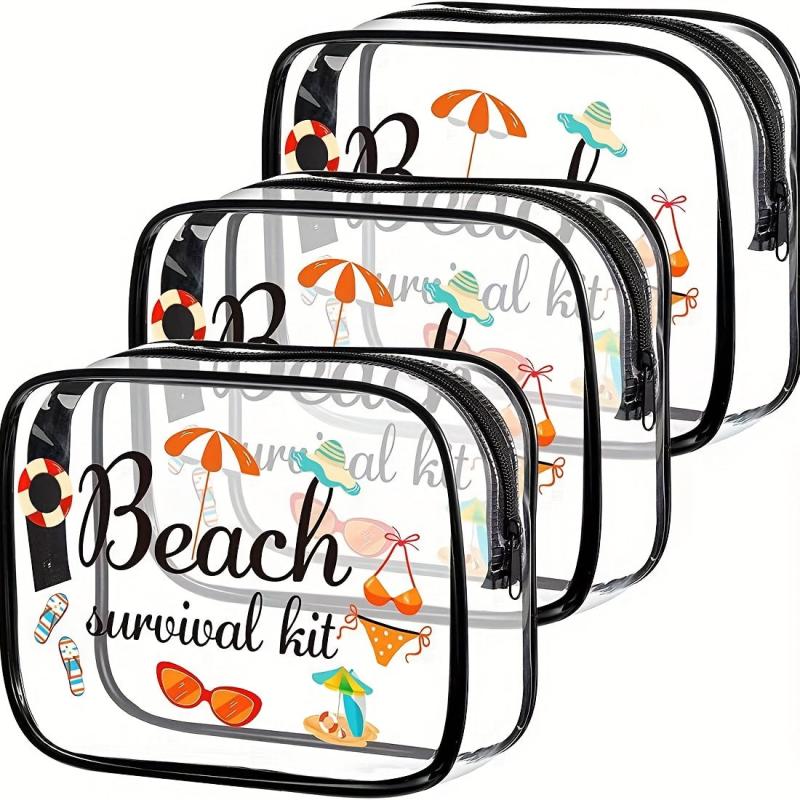 Waterproof Transparent Cosmetic Bag Portable Travel Storage Bag