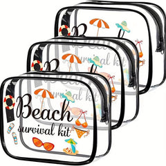 Waterproof Transparent Cosmetic Bag Portable Travel Storage Bag