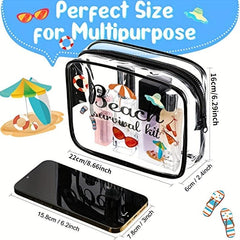 Waterproof Transparent Cosmetic Bag Portable Travel Storage Bag