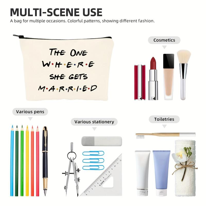 Cosmetic Bags Gift For Women Men, Fashionable Handbags Makeup Wash Toiletry Bag