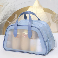 Large Capacity Waterproof PVC Cosmetic Bag for Women