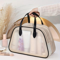 Large Capacity Waterproof PVC Cosmetic Bag for Women