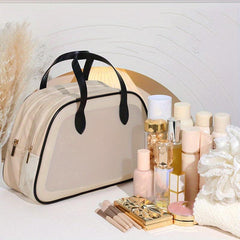 Large Capacity Waterproof PVC Cosmetic Bag for Women