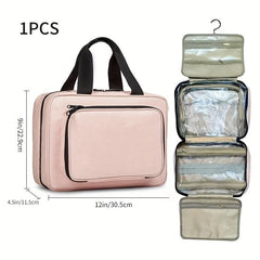 Waterproof Toiletry Bag With Hook