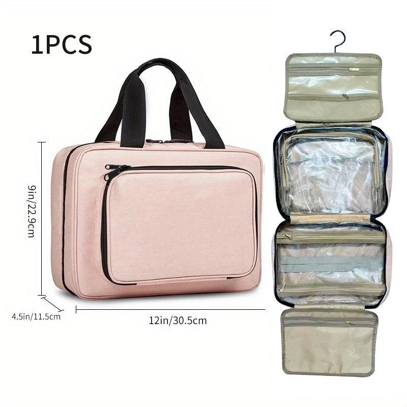 Waterproof Toiletry Bag With Hook